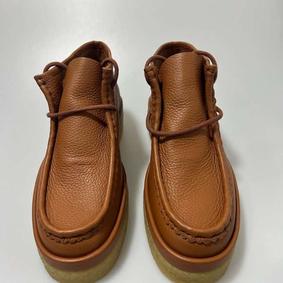 Chloe Jamie Ankle Boots Tan Caramel Women’s EU 41/US 11 - Picture 2 of 10